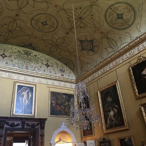 Artwork at Kingston Lacy belonging to the National Trust