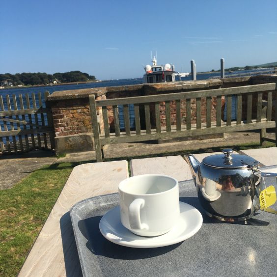 Villano cafe at Brownsea Island, owned by the National Trust