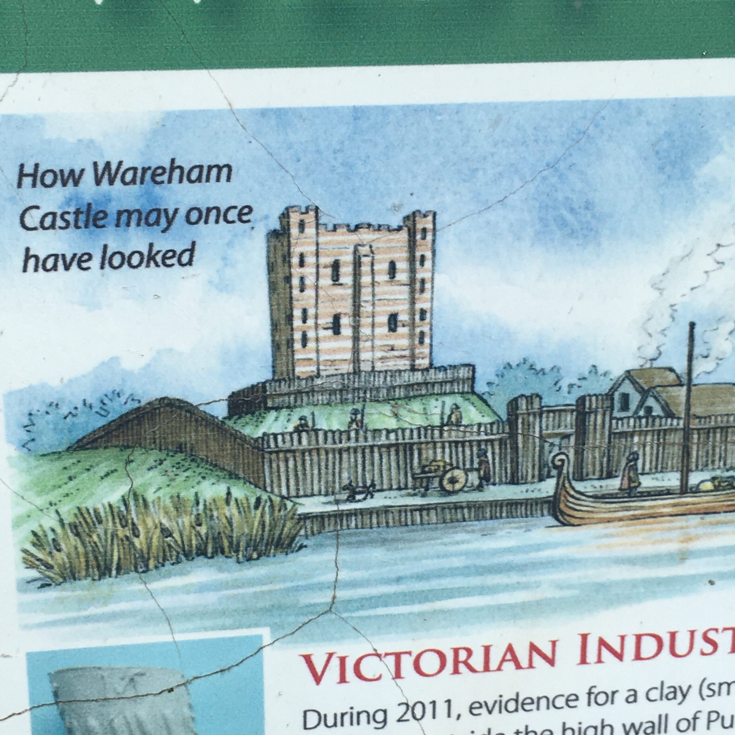 How Wareham Castle may have looked