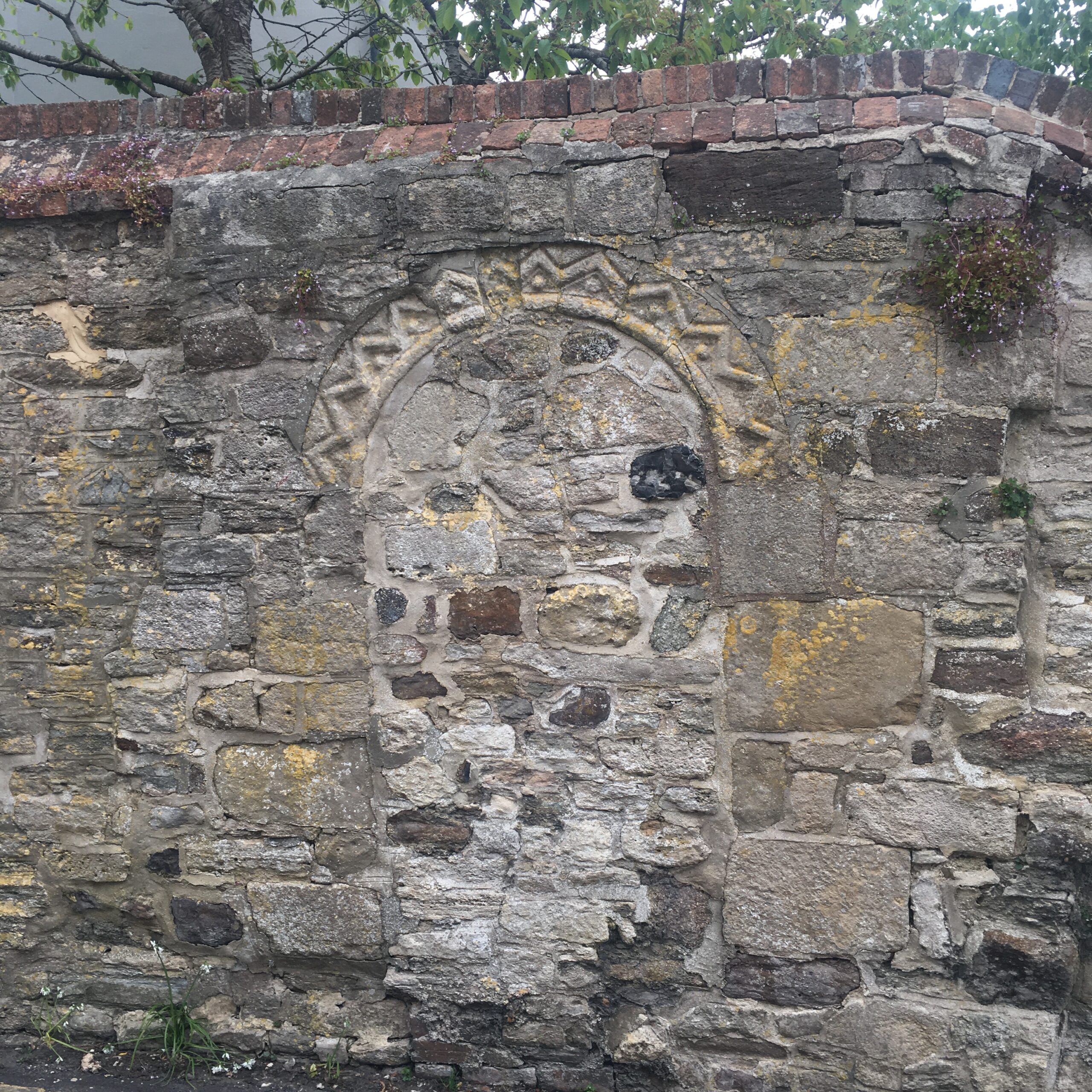 An archway believed to be part of Wareham Castle
