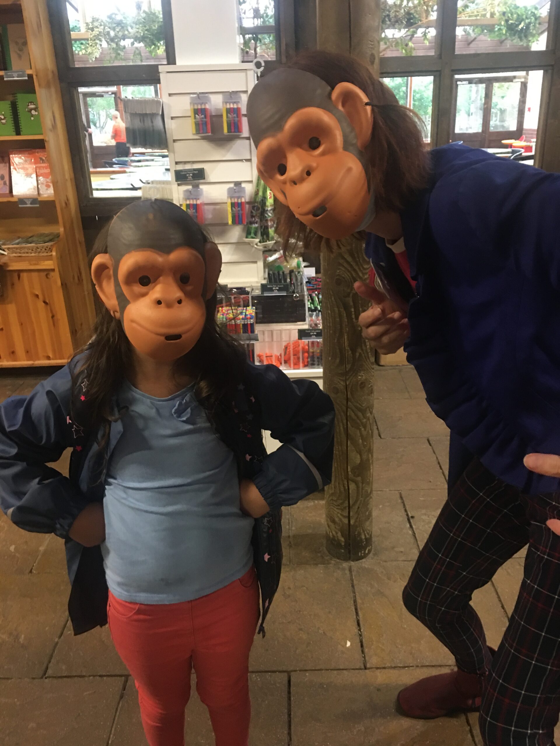 Gift shop at Monkey World 
