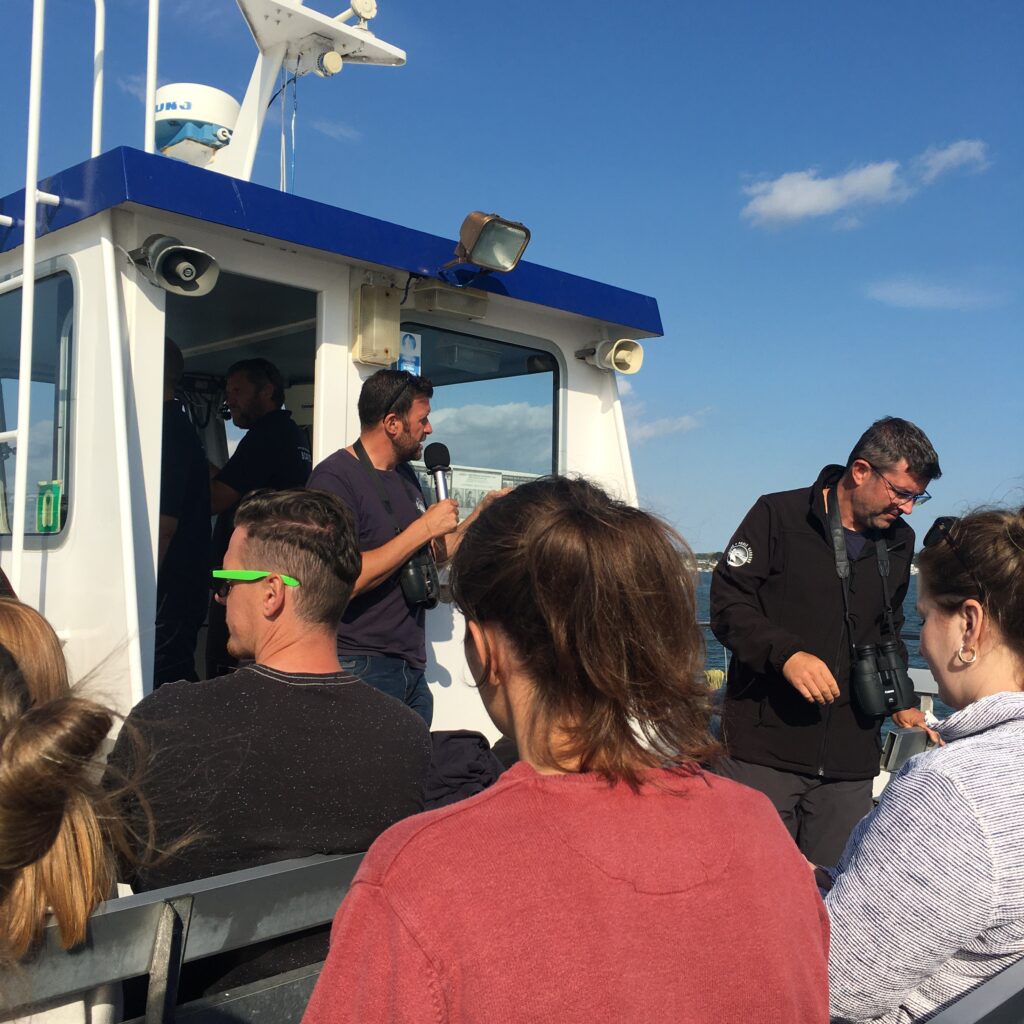 On board the Osprey Cruise with Birds of Poole Harbour