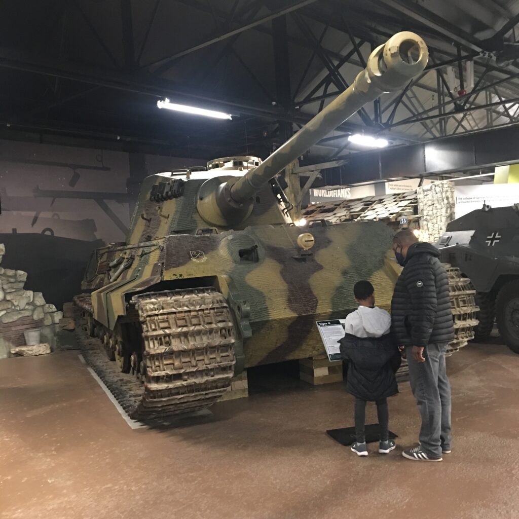 Tiger 11 at the Tank Museum near our Dorset B&B