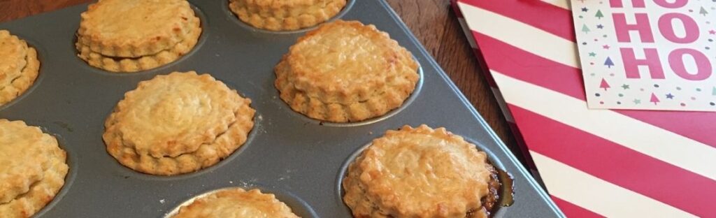 Easy Mince Pies, part of our 3 sweet and simple Christmas Recipes