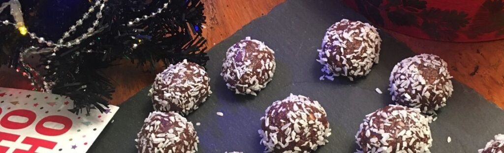 Easy Chocolate Truffles, part of our 3 sweet and simple Christmas Recipes