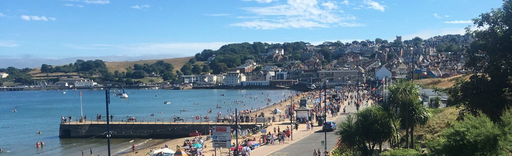 Swanage Beach and Pier